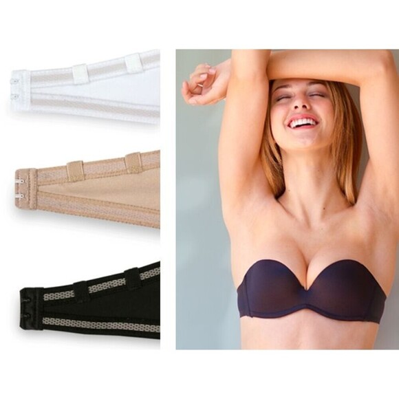 Upbra Convertible Strapless Bra Nude (Champangne) 32DD Cleavage & Lift Control - Picture 12 of 16